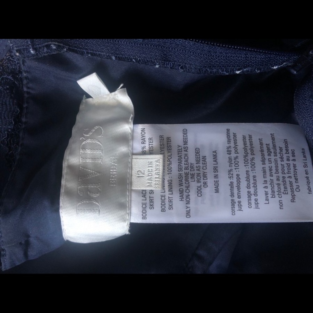 Bridesmaid dress from David’s bridal